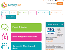 Tablet Screenshot of edinburghcompact.org.uk